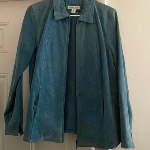 Suade jacket with gloves